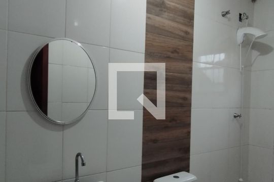 Banheiro de casa para alugar com 1 quarto, 80m² em Vila Nova, Novo Hamburgo