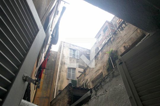 Sala Vista de apartamento à venda com 1 quarto, 50m² em Floresta, Porto Alegre