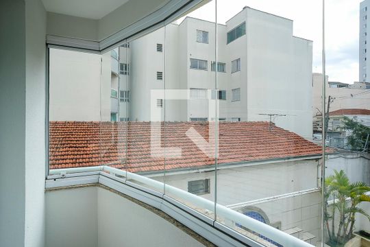 Varanda da suíte de apartamento para alugar com 3 quartos, 105m² em Vila Caminho do Mar, São Bernardo do Campo
