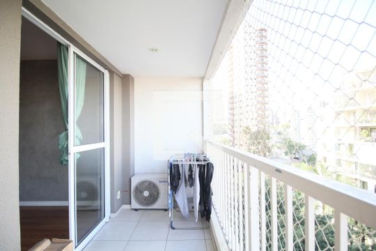 Varanda de apartamento para alugar com 1 quarto, 44m² em Vila Andrade, São Paulo