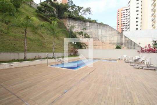 Área comum - Piscina de apartamento para alugar com 1 quarto, 44m² em Vila Andrade, São Paulo