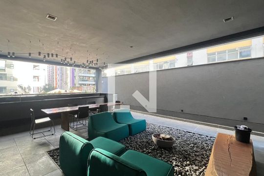 Área comum de kitnet/studio à venda com 1 quarto, 19m² em Pinheiros, São Paulo