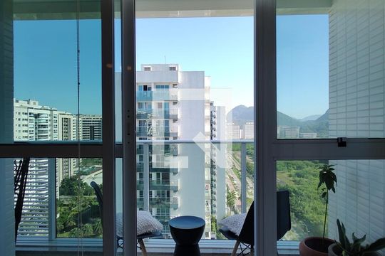 Varanda da Sala de apartamento à venda com 2 quartos, 80m² em Camorim, Rio de Janeiro