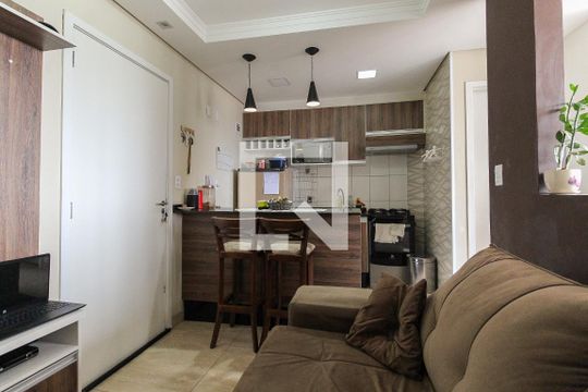 Sala de apartamento à venda com 1 quarto, 25m² em Vila Campanela, São Paulo