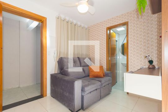 Sala de apartamento à venda com 1 quarto, 33m² em Vila Invernada, São Paulo