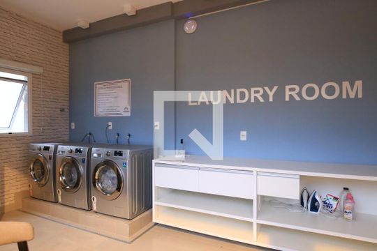 Área comum - Lavanderia de apartamento para alugar com 1 quarto, 40m² em Altos do Esplanada, São José dos Campos