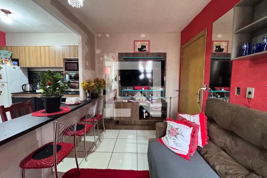 Sala de apartamento à venda com 2 quartos, 48m² em Campina, São Leopoldo