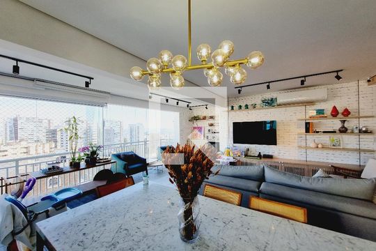 Sala de Jantar de apartamento à venda com 3 quartos, 200m² em Vila Suzana, São Paulo