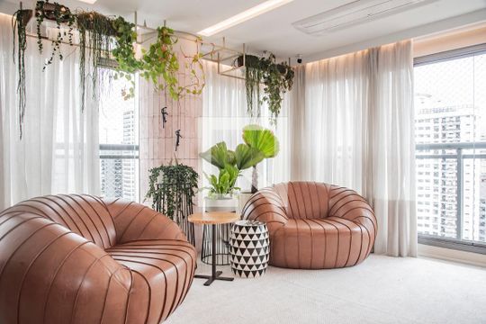 Sala de apartamento à venda com 3 quartos, 170m² em Vila Clementino, São Paulo