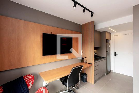 Studio de kitnet/studio para alugar com 1 quarto, 28m² em República, São Paulo