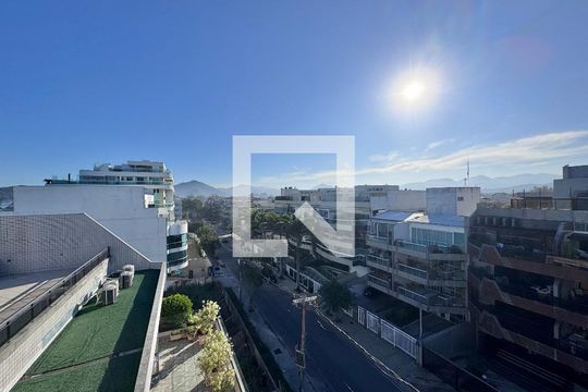 Vista da Varanda da Suíte 4 de apartamento à venda com 5 quartos, 400m² em Recreio dos Bandeirantes, Rio de Janeiro