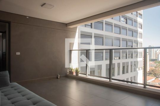 Varanda de apartamento para alugar com 3 quartos, 141m² em Mirandópolis, São Paulo