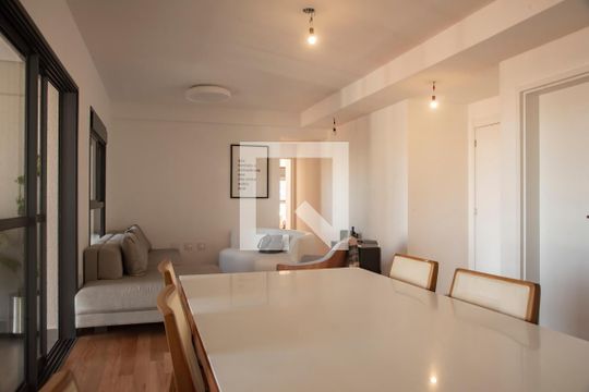 Sala de apartamento à venda com 3 quartos, 141m² em Mirandópolis, São Paulo