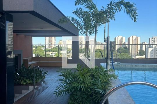 Área comum de apartamento à venda com 1 quarto, 27m² em Santo Amaro, São Paulo