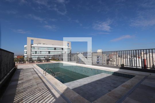 Área comum - Piscina de kitnet/studio para alugar com 1 quarto, 24m² em Vila Mariana, São Paulo