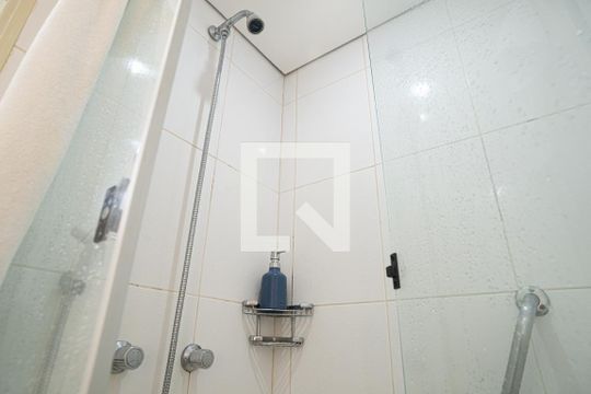 Banheiro de kitnet/studio à venda com 1 quarto, 28m² em Consolação, São Paulo