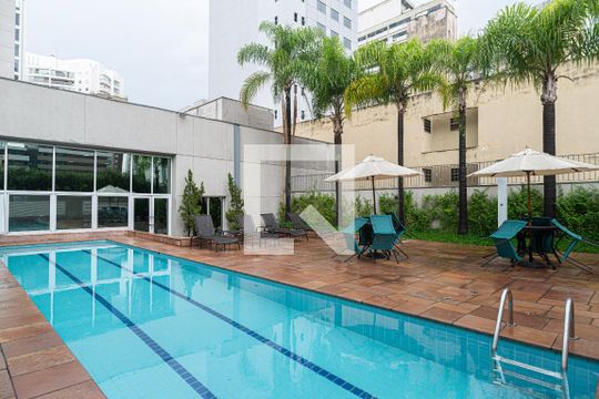 Area comum de kitnet/studio à venda com 1 quarto, 28m² em Consolação, São Paulo