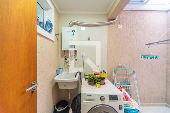 Área de Serviço de casa de condomínio à venda com 3 quartos, 127m² em Vila Helena, Santo André