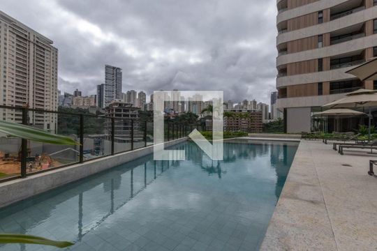 Área comum - Piscina de apartamento à venda com 4 quartos, 142m² em Vila das Flores, Nova Lima