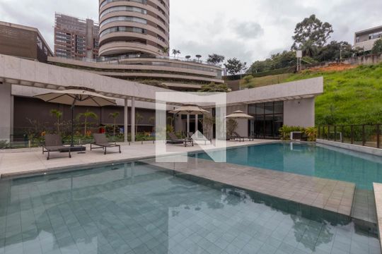Área comum - Piscina de apartamento à venda com 4 quartos, 142m² em Vila das Flores, Nova Lima