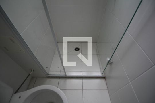Banheiro de apartamento para alugar com 2 quartos, 47m² em Jardim Leonidas Moreira, São Paulo