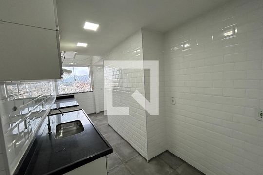 Cozinha de apartamento à venda com 2 quartos, 55m² em Piedade, Rio de Janeiro