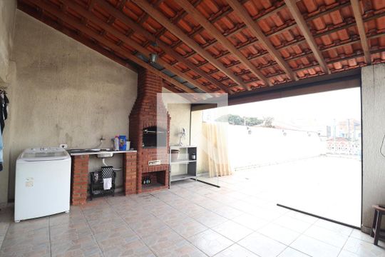 Área comum - Churrasqueira de casa à venda com 4 quartos, 189m² em Vila Floresta, Santo André