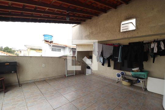 Área comum - Churrasqueira de casa à venda com 4 quartos, 189m² em Vila Floresta, Santo André