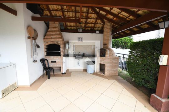 Área comum - Churrasqueira de apartamento para alugar com 3 quartos, 78m² em Jardim Myrian Moreira da Costa, Campinas