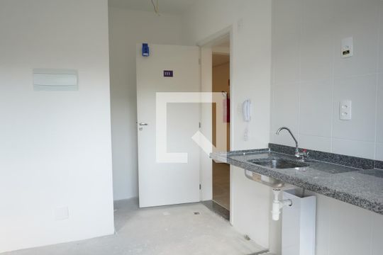 Cozinha de apartamento à venda com 1 quarto, 34m² em Belenzinho, São Paulo