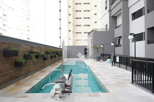 Área comum de apartamento à venda com 1 quarto, 34m² em Belenzinho, São Paulo