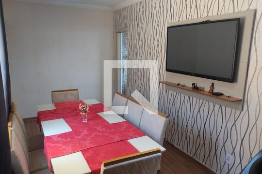 Sala de apartamento à venda com 3 quartos, 75m² em Eldorado, Contagem