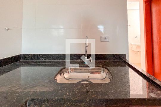 Sala/Cozinha de apartamento para alugar com 2 quartos, 50m² em Vila Dalila, São Paulo