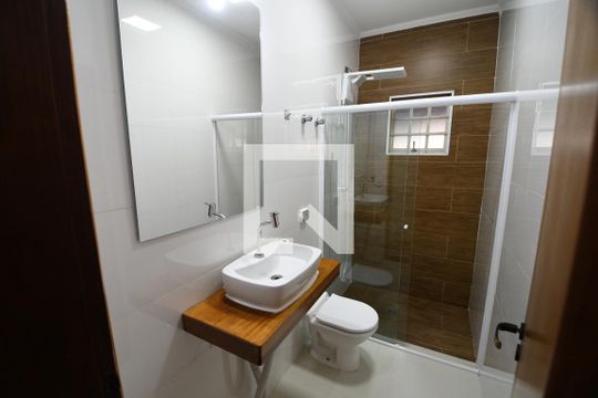 Banheiro Social de casa de condomínio à venda com 3 quartos, 130m² em Jardim Myrian Moreira da Costa, Campinas