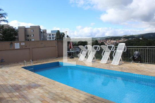 Área comum - Piscina de apartamento para alugar com 2 quartos, 47m² em Jardim Isis, Cotia