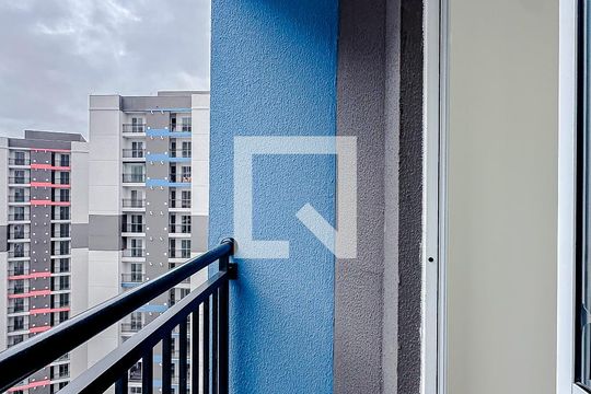 Varanda da Sala de apartamento à venda com 2 quartos, 37m² em Mooca, São Paulo