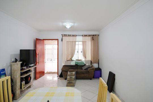 Casa 1 -  Sala de casa à venda com 4 quartos, 130m² em Santa Maria, São Caetano do Sul