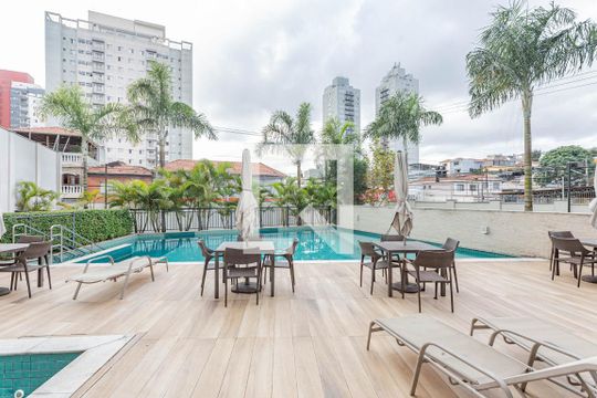 Área comum - Piscina de apartamento à venda com 2 quartos, 62m² em Sacomã, São Paulo