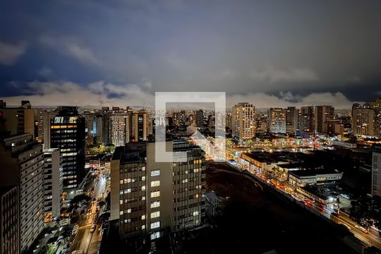 Vista da Varanda de apartamento para alugar com 1 quarto, 27m² em Vila Mariana, São Paulo