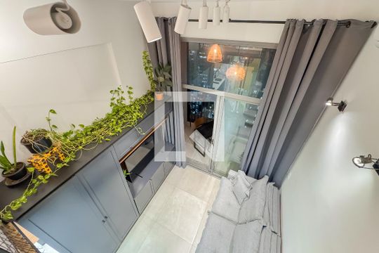 Quarto - Mezanino de apartamento para alugar com 1 quarto, 27m² em Vila Mariana, São Paulo