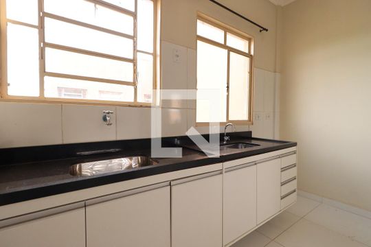 Cozinha de apartamento para alugar com 2 quartos, 44m² em Residencial das Americas, Ribeirão Preto