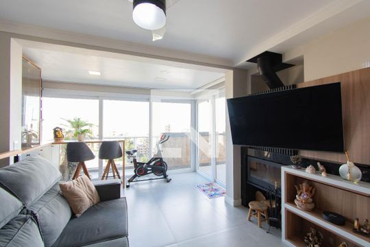 Sala de apartamento para alugar com 4 quartos, 190m² em Centro, Canoas