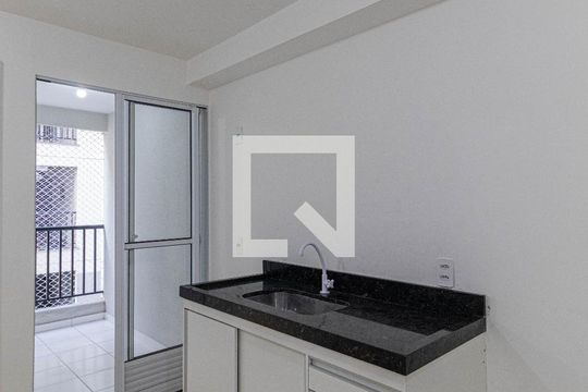 Sala/cozinha de apartamento à venda com 2 quartos, 39m² em Vila Buenos Aires, São Paulo
