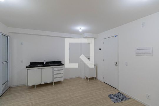 Sala/cozinha de apartamento à venda com 2 quartos, 39m² em Vila Buenos Aires, São Paulo