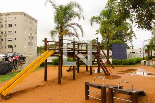 Área comum - Playground de apartamento para alugar com 2 quartos, 47m² em Estância Velha, Canoas