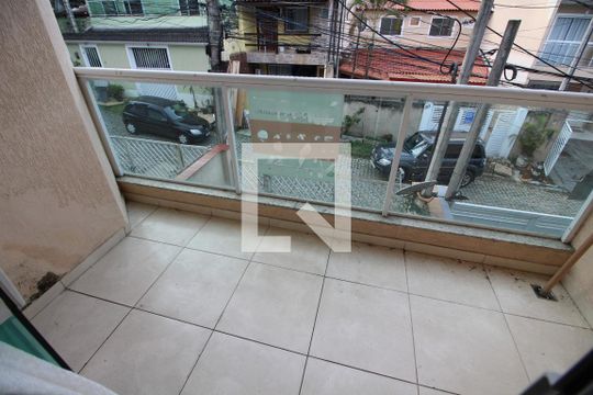 Suíte - Varanda de casa de condomínio à venda com 3 quartos, 180m² em Taquara, Rio de Janeiro