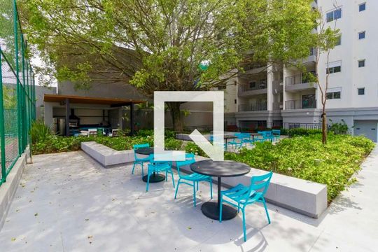 Área comum de apartamento à venda com 2 quartos, 83m² em Santo Amaro, São Paulo