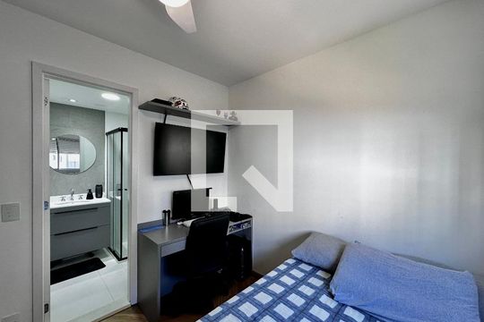 Suíte 2 de apartamento à venda com 2 quartos, 83m² em Santo Amaro, São Paulo