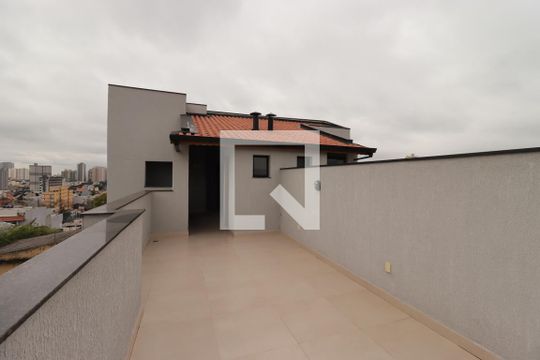 Cobertura - Quintal de apartamento à venda com 2 quartos, 94m² em Santa Maria, Santo André