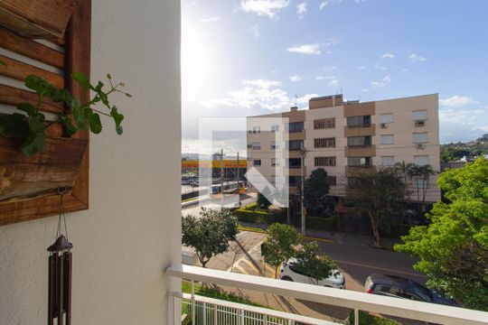 Varanda de apartamento à venda com 2 quartos, 53m² em Vila Rosa, Novo Hamburgo